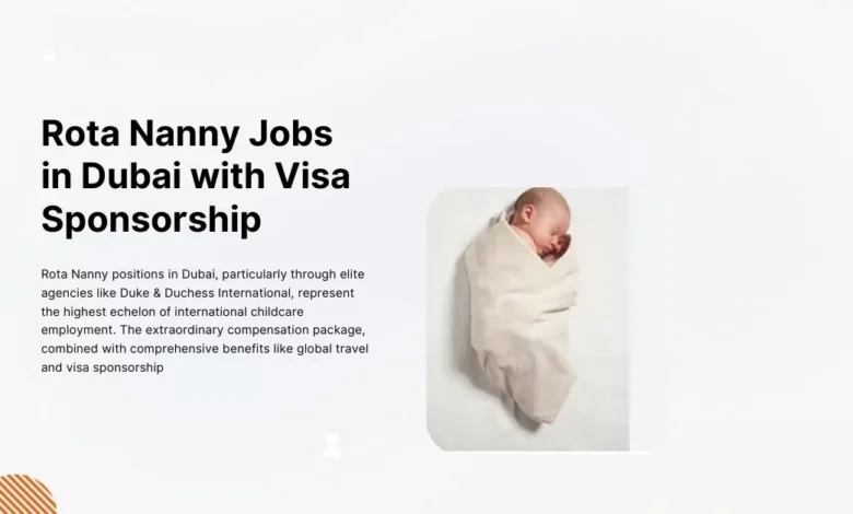 Rota Nanny Jobs in Dubai