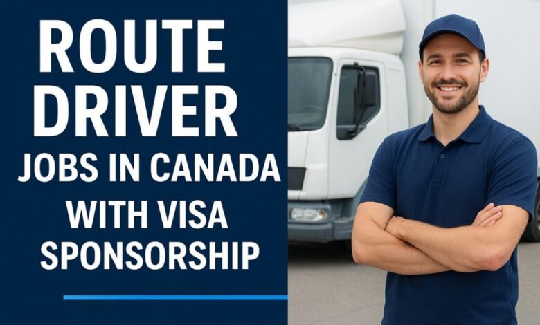 Route Driver Jobs in Canada with Visa Sponsorship