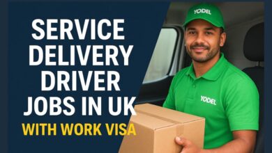 Service Delivery Driver Jobs in UK With Work Visa