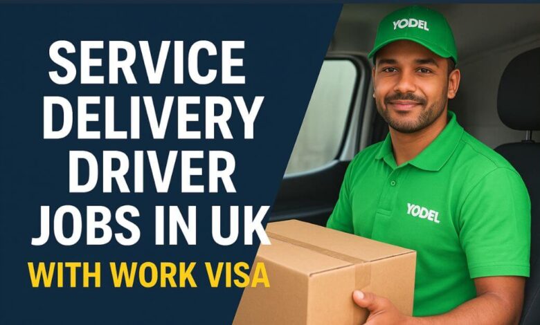 Service Delivery Driver Jobs in UK With Work Visa