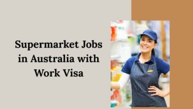 Supermarket Jobs in Australia with Work Visa