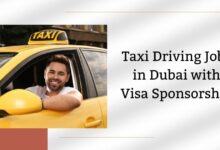 Taxi Driving Jobs in Dubai