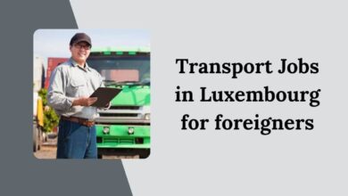 Transport Jobs in Luxembourg for foreigners