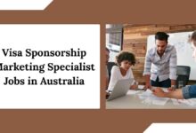 Visa Sponsorship Marketing Specialist Jobs in Australia