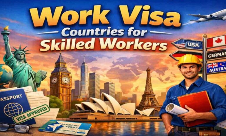 Work Visa Countries for Skilled Workers