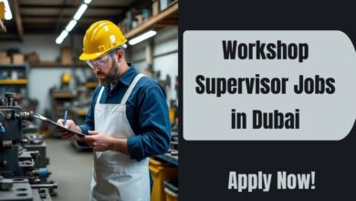 Workshop Supervisor Jobs in Dubai