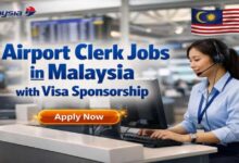 Airport Clerk Jobs in Malaysia with Visa Sponsorship