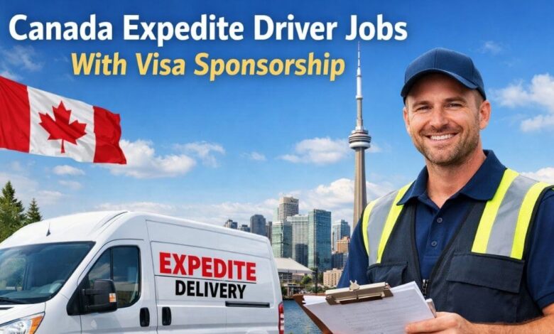 Canada Expedite Driver Jobs With Visa Sponsorship