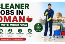 Cleaner Jobs in Oman with Work Visa