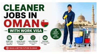 Cleaner Jobs in Oman with Work Visa