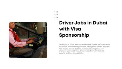 Driver Jobs in Dubai