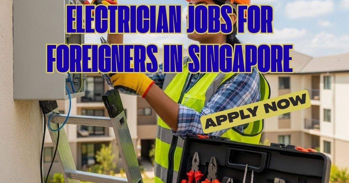 Electrician Jobs For Foreigners in Singapore 2026 - Apply Now