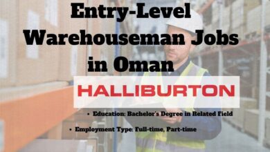 Entry-Level Warehouseman Jobs in Oman