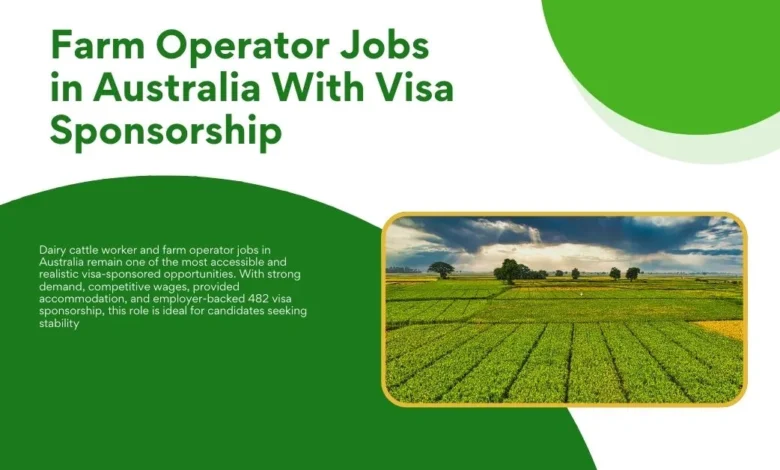 Farm Operator Jobs in Australia