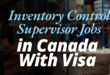 Inventory Control Supervisor Jobs in Canada With Visa