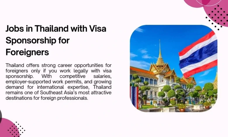 Jobs in Thailand 