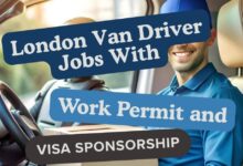 London Van Driver Jobs With Work Permit and Visa Sponsorship