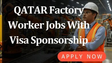 QATAR Factory Worker Jobs With Visa Sponsorship