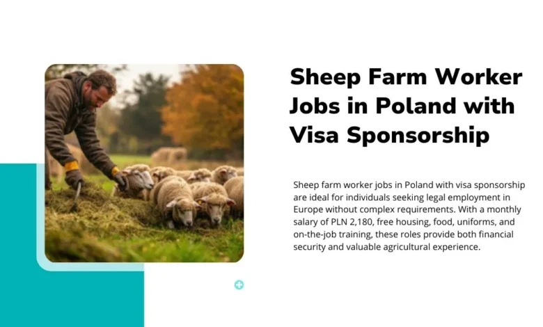 Sheep Farm Worker Jobs in Poland