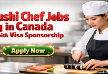 Sushi Chef Jobs in Canada with Visa Sponsorship