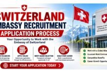 Switzerland Embassy Recruitment - Application Process