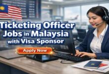 Ticketing Officer Jobs in Malaysia with Visa Sponsor