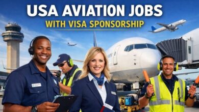 USA Aviation Jobs With Visa Sponsorship