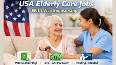 USA Elderly Care Jobs With Visa Sponsorship