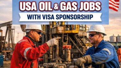 USA Oil and Gas Jobs With Visa Sponsorship