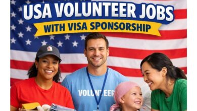 USA Volunteer Jobs with Visa Sponsorship
