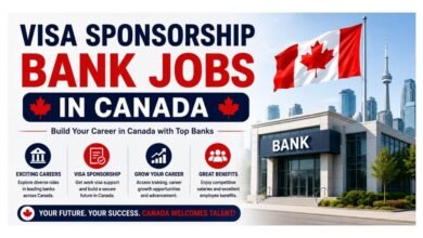 Visa Sponsorship Bank Jobs in Canada