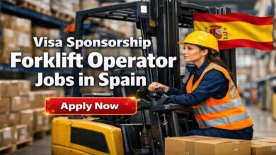 Visa Sponsorship Forklift Operator Jobs in Spain