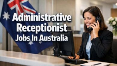 Administrative Receptionist Jobs In Australia