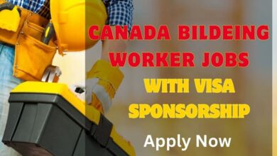 Canada Bildeing worker Jobs with Visa Sponsorship