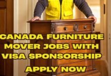 Canada Furniture Mover Jobs with Visa Sponsorship