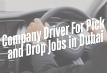 Company Driver For Pick and Drop Jobs in Dubai