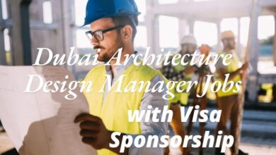 Dubai Architecture Design Manager Jobs with Visa Sponsorship