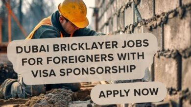 Dubai Bricklayer Jobs for Foreigners with Visa Sponsorship