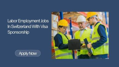 Labor Employment Jobs In Switzerland With Visa Sponsorship