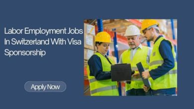 Labor Employment Jobs In Switzerland With Visa Sponsorship