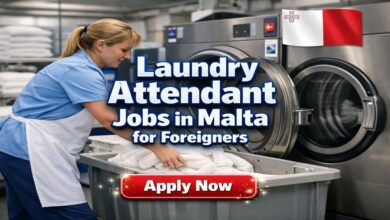 Laundry Attendant Jobs in Malta for Foreigner