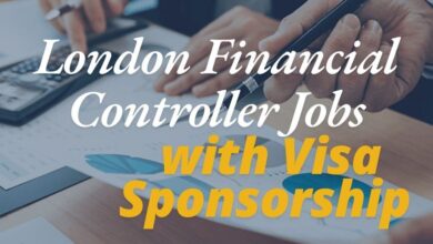 London Financial Controller Jobs with Visa Sponsorship