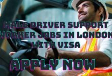 Male Driver Support Worker Jobs in London with Visa