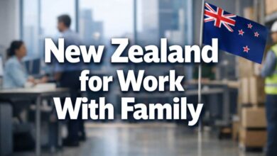 New Zealand for Work With Family