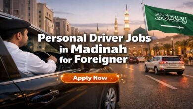 Personal Driver Jobs in Madinah for Foreigner