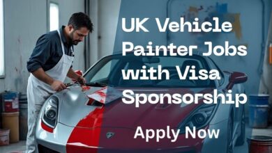 UK Vehicle Painter Jobs with Visa Sponsorship