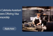 USA Cafeteria Assistant Careers Offering Visa Sponsorship