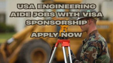 USA Engineering Aide Jobs with Visa Sponsorship