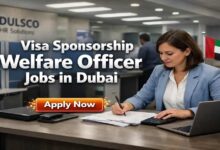 Visa Sponsorship Welfare Officer Jobs in Dubai