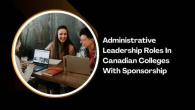 Administrative Leadership Roles In Canadian Colleges With Sponsorship